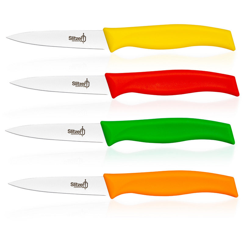 4PC SLITZER PARING KNIFE SET