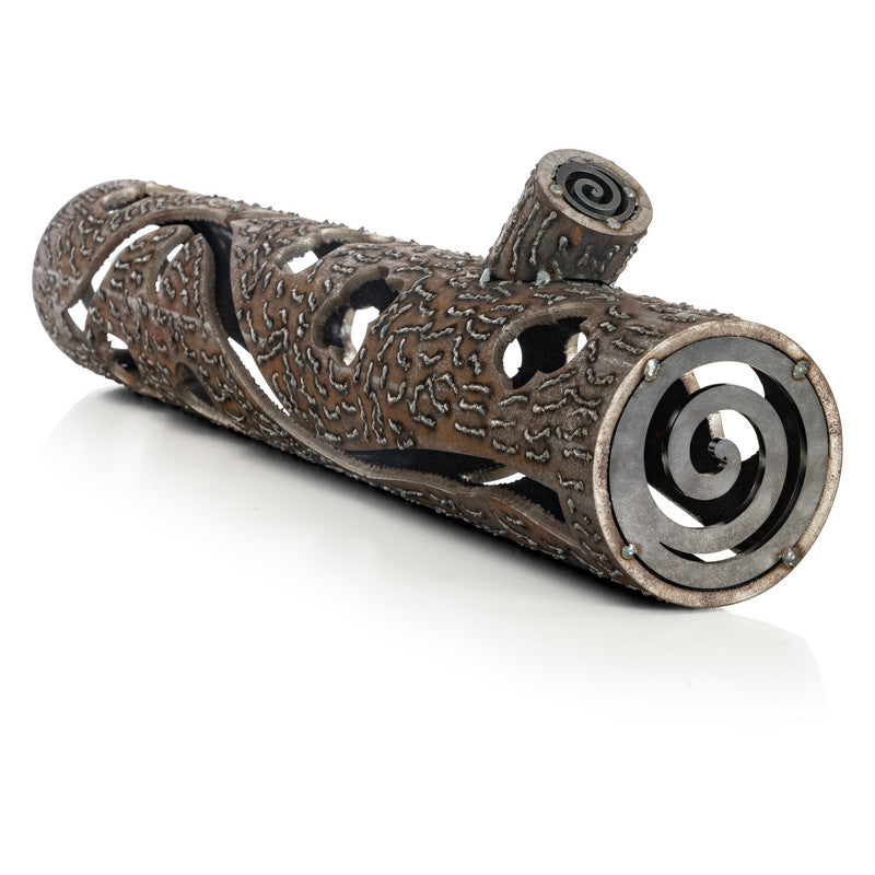 24" IRON FIRE PIT LOG