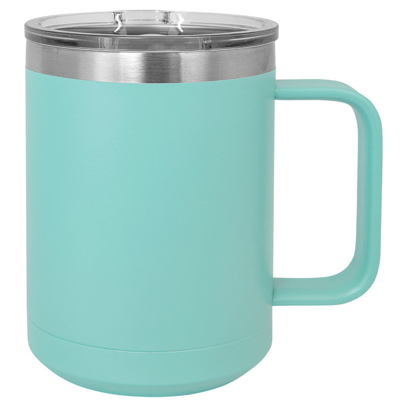 15oz Polar Camel Teal SS. Mug