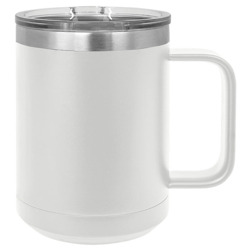 15oz Polar Caml White SS Mug