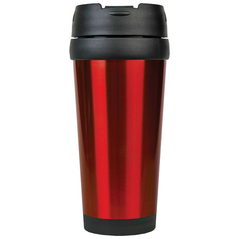 16oz Red  Laserable Trvl Mug