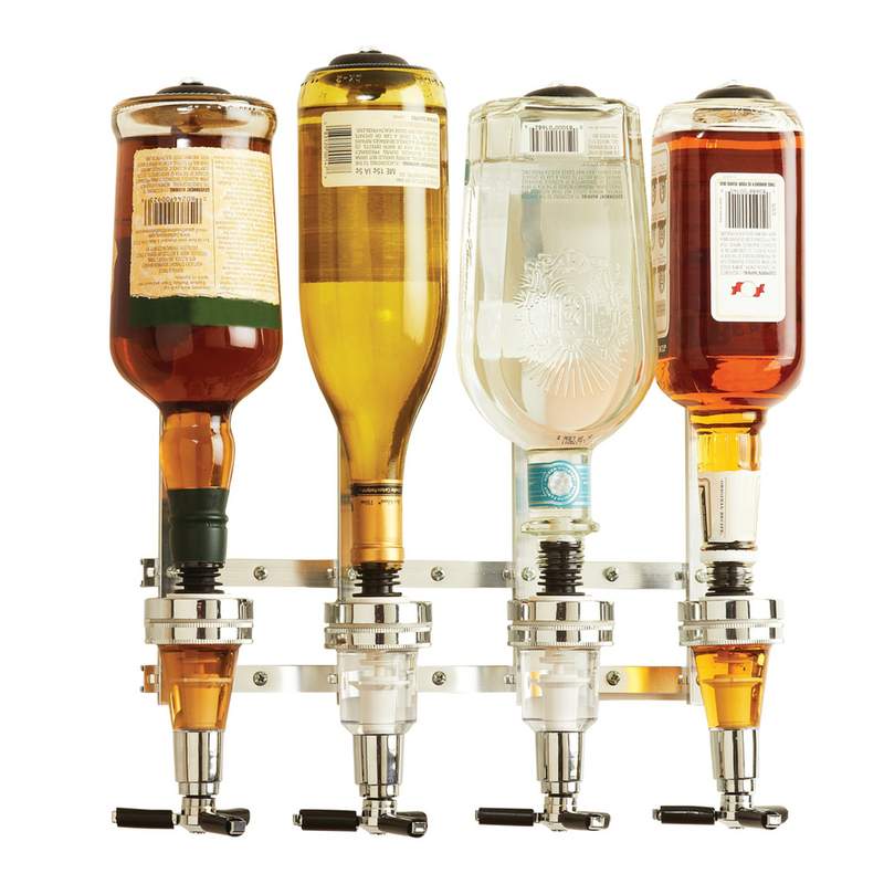 4 BOTTLE LIQUOR DISPENSER