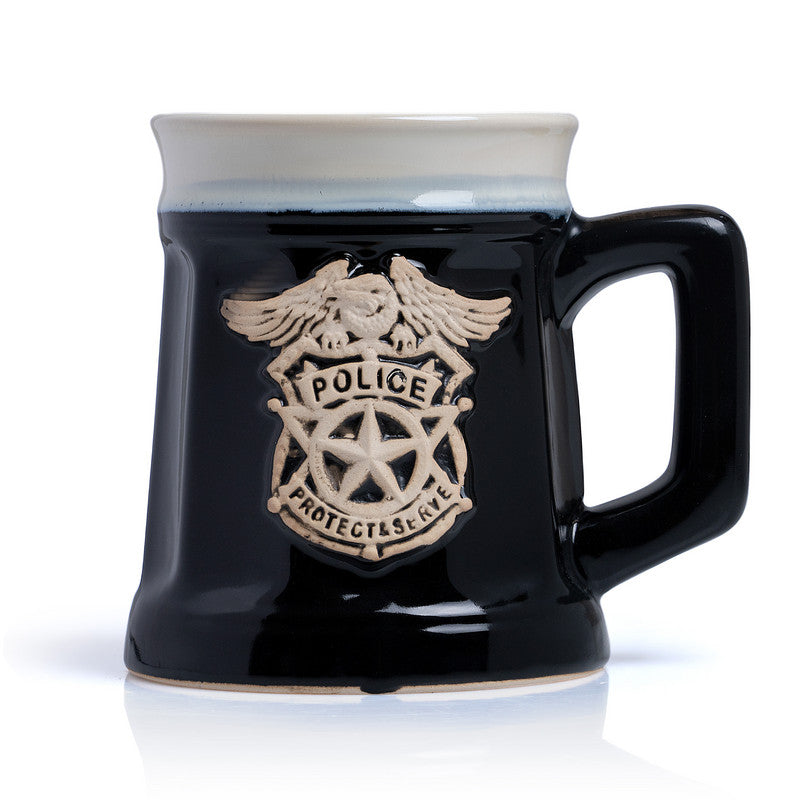 16oz CERAMIC MUG-POLICE