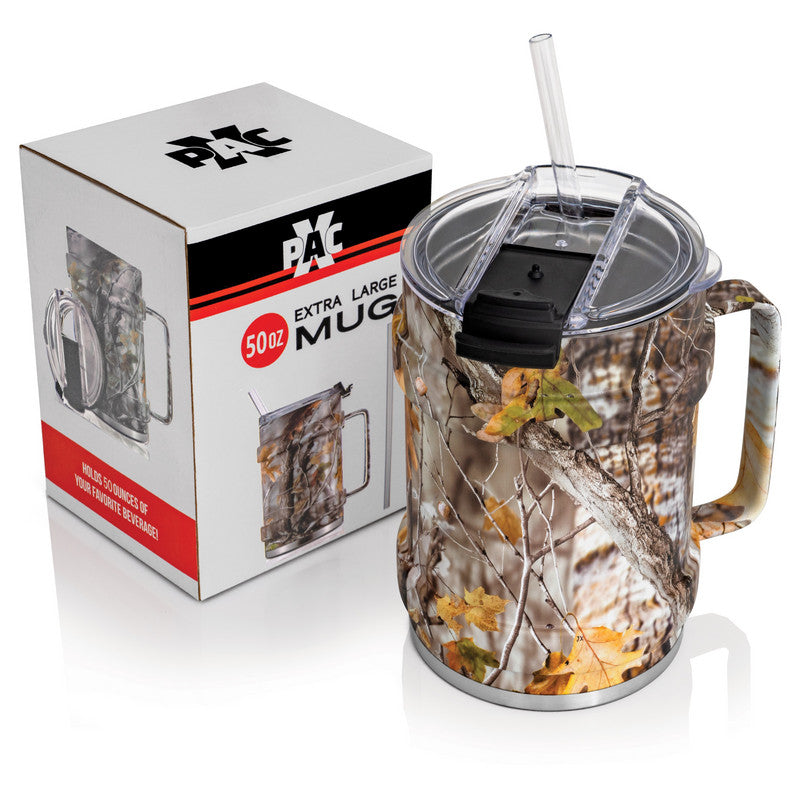 50OZ VAC WALL MUG W/LID CAMO