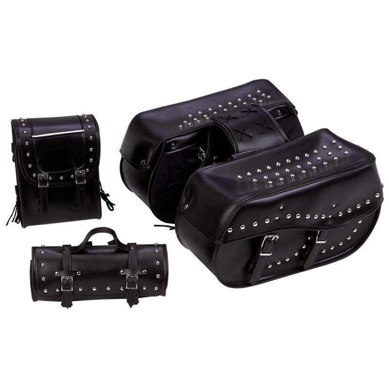 4PC MOTORCYCLE BAG SET